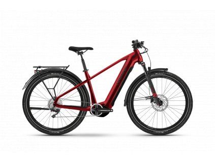Trekingové elektrokolo Haibike Trekking 5 Dynamite Red/Black - Gloss (Velikost XXL)
