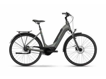 Městské elektrokolo Winora Tria R8f Low Steeple Grey