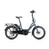 semi skladaci mestske elektrokolo s motorem bosch performance a remenovym pohonem