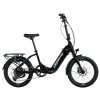 Skládací elektrokolo LEADER FOX TIFTON 20" black shiny