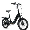 Skládací elektrokolo LEADER FOX TIFTON 20" black shiny